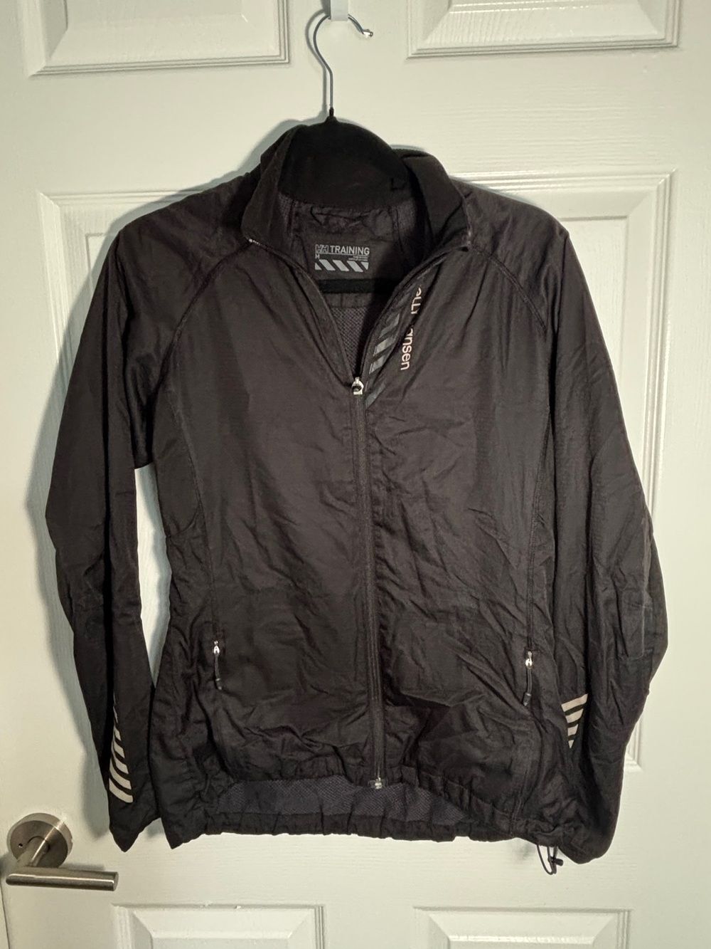 Helly Hansen Black Windbreaker Jacket Women’s S/M